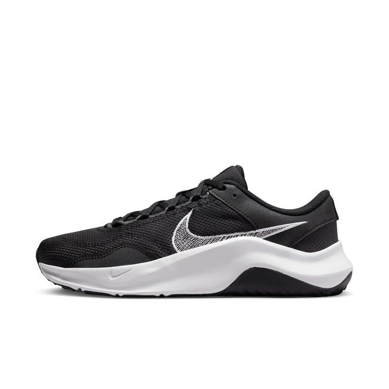 Nike DM1119-001 Legend Essential 3 Sneaker Adult Black/White-Iron Grey 4.5