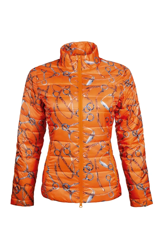 Hkm Allure Quilted Jacket Orange XS