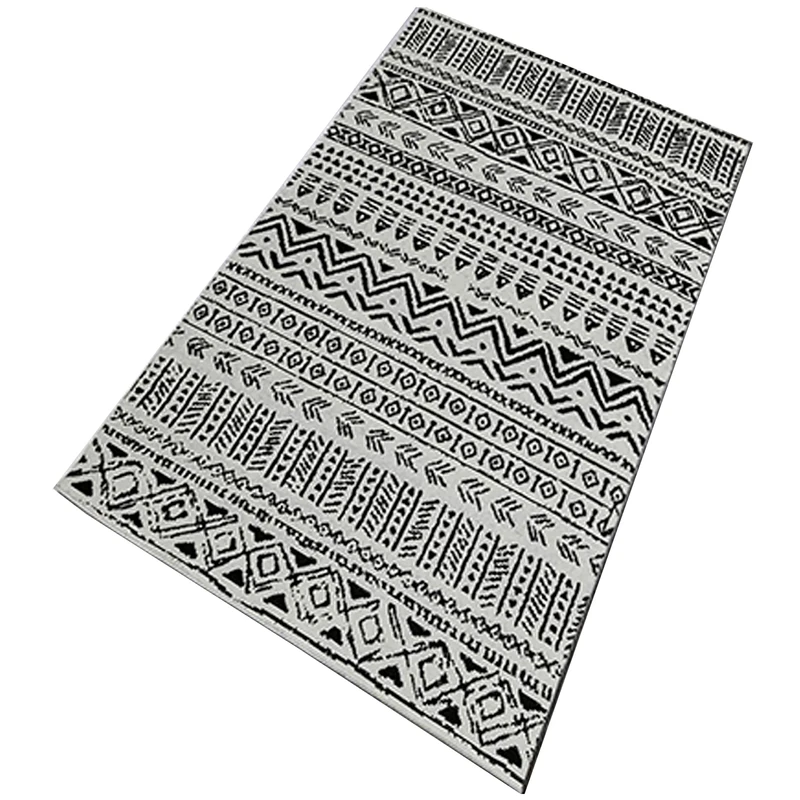 WELL HOME MOBILIARIO & DECORACIÓN Alfombra de poliester estampada 160 x 230 cm modelo MountainRange grey - Image 1