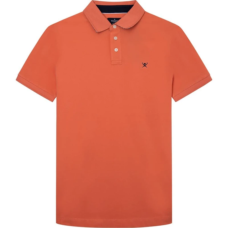 Hackett London Swim Trim Polo, 179CORAL, XS