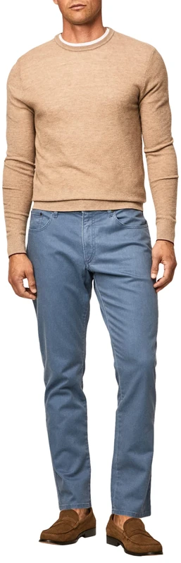 Hackett London Men's Delave 5 PTK Pants, Blue, 28W / 32L