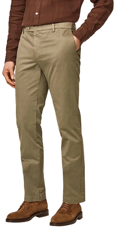 Hackett London Men's CORE Kensington Pants, Kalamata, 44W / 34L