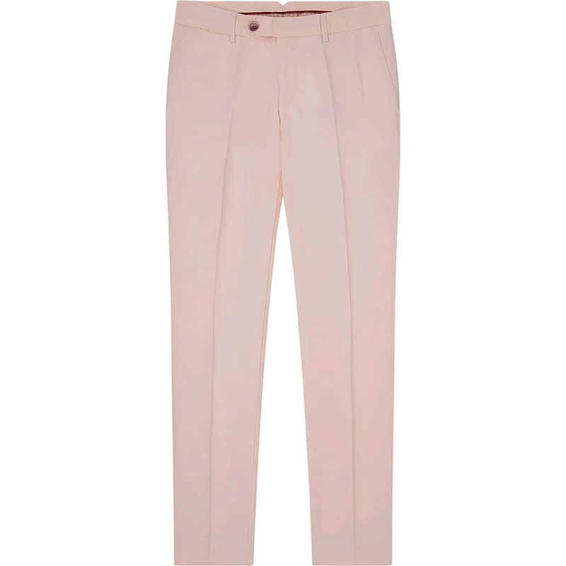 Hackett London Men's Cotton Tencel Chino Pants, Cream, 32W / 34L