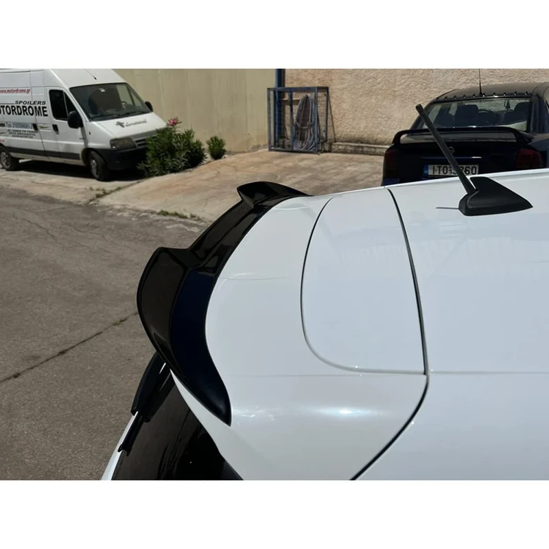 Motordrome Roof spoiler (Spoiler Cap) compatible with Ford Fiësta VIII ST/ST-Line 2017- (ABS)