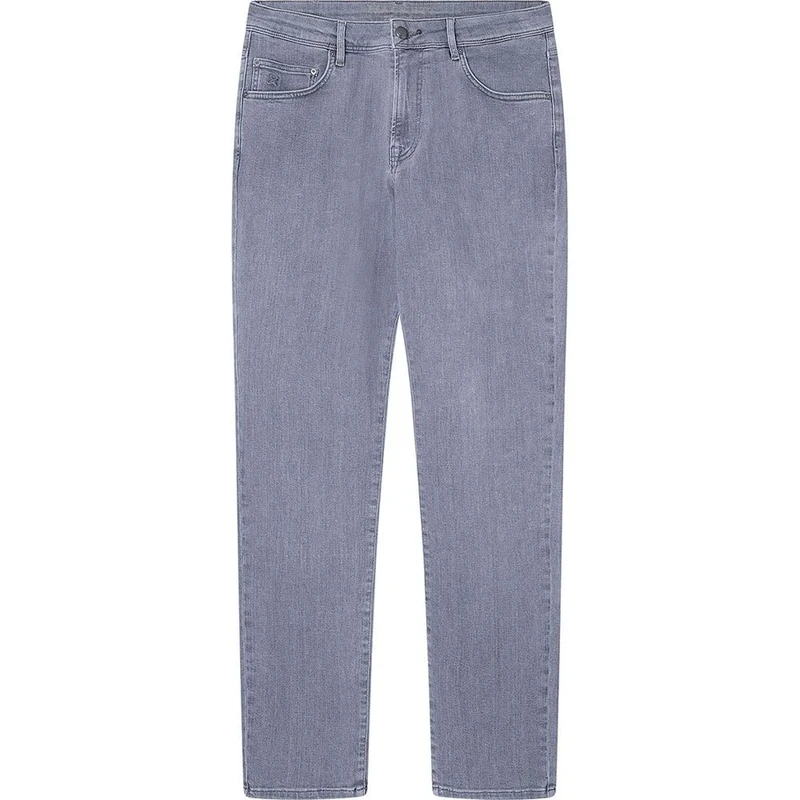 Hackett London Men's Grey POWERFLEX Pants, 32W / 34L