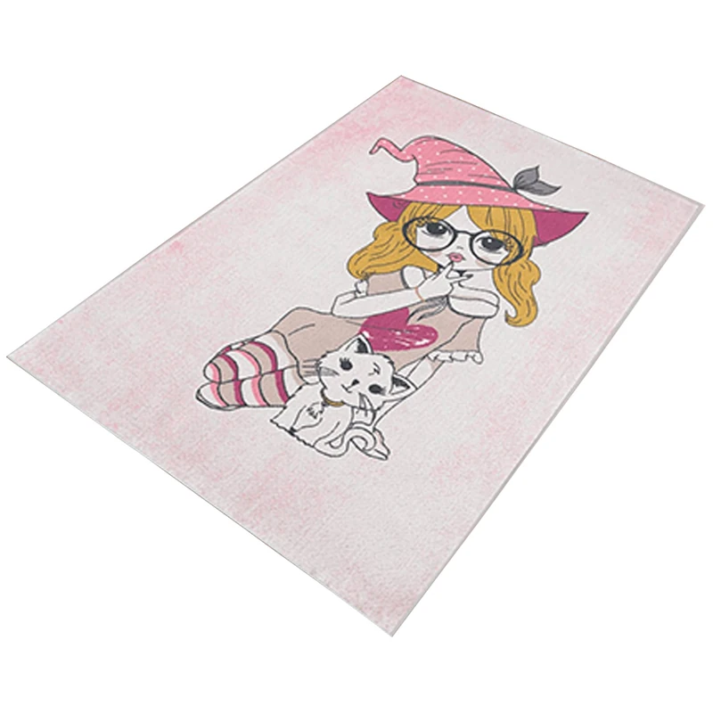 WELL HOME MOBILIARIO & DECORACIÓN Alfombra de Polyester Estampada 120 x 180 cm