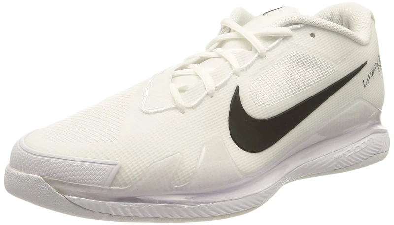 Nike Men's Air Zoom Vapor Pro Tennis Shoe, White/Black, 10.5 UK