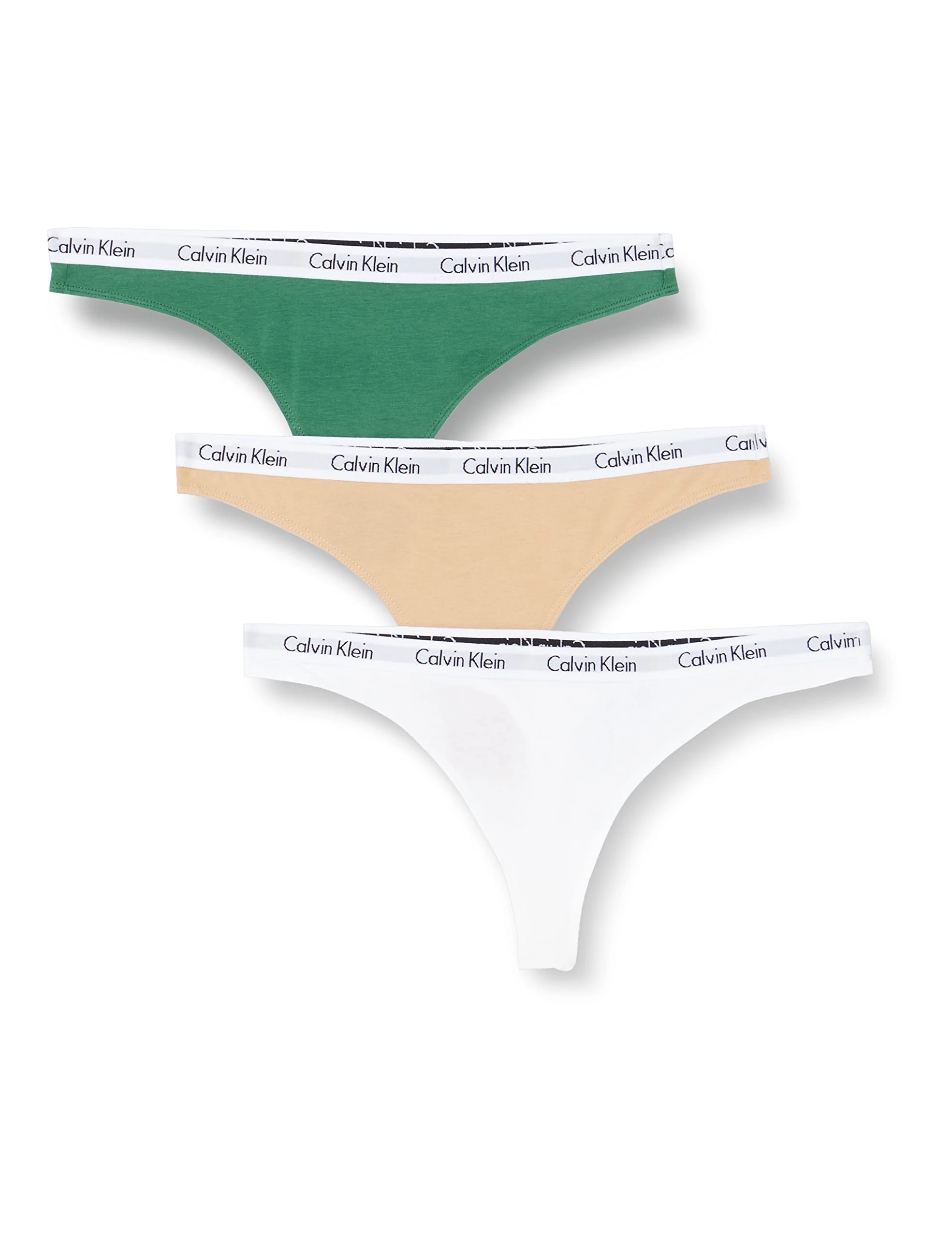 Calvin Klein Thong 3Pk Thongs Women