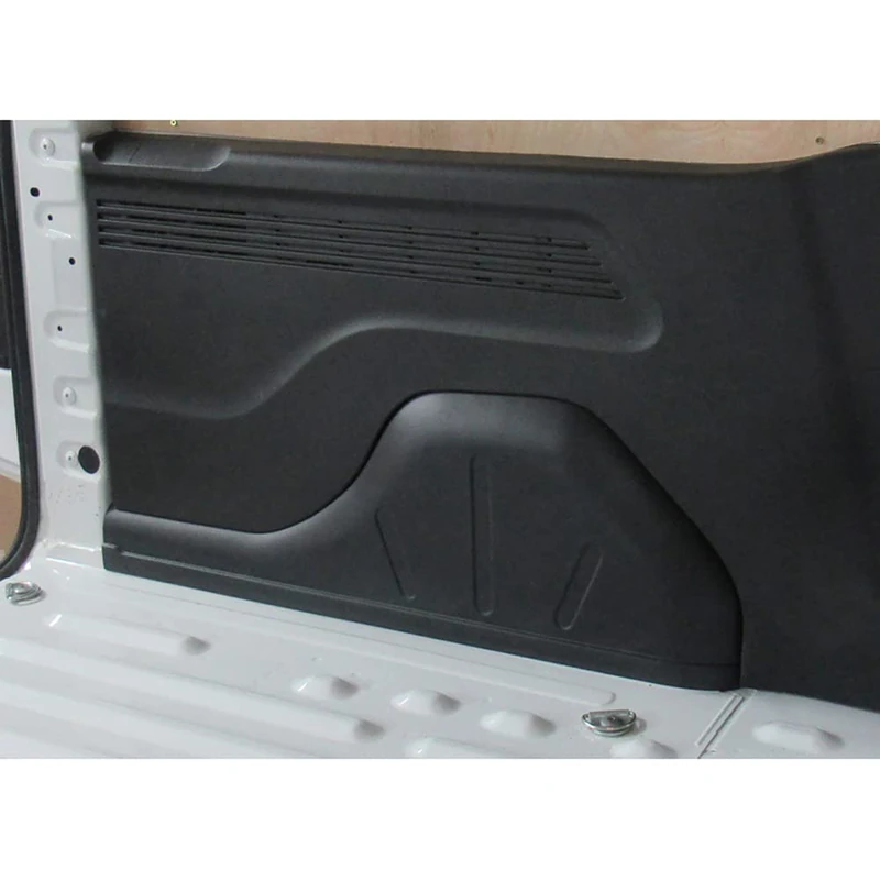 RGM Set inner wheel arch covers compatible with Opel Combo 2018- / Citroën Berlingo 2018- / Peugeot Partner 2018- (Long wheel base) Black