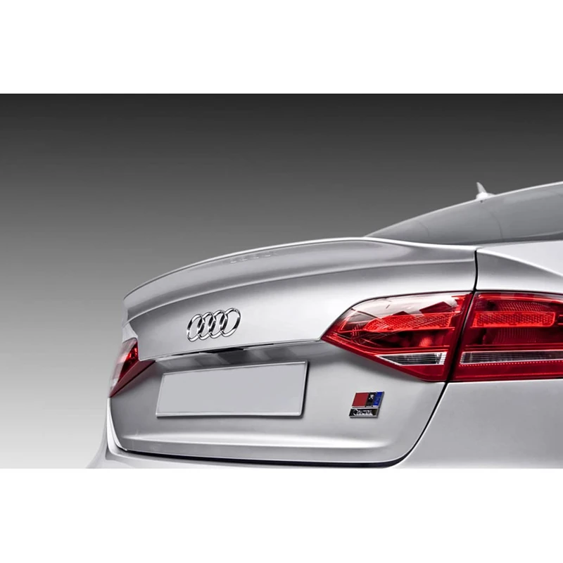 Motordrome Rear spoiler compatible with Audi A4 (B8) Sedan 2008-2015 (PU)