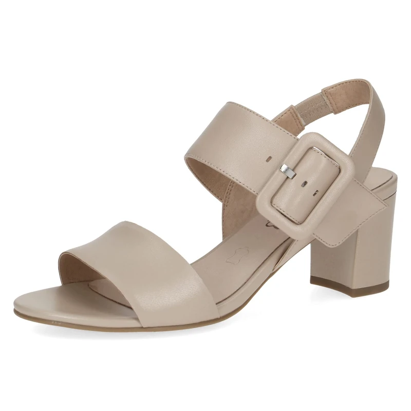 CAPRICE Women's 9-9-28306-20 Heel Sandals, Beige Perlato, 7 UK