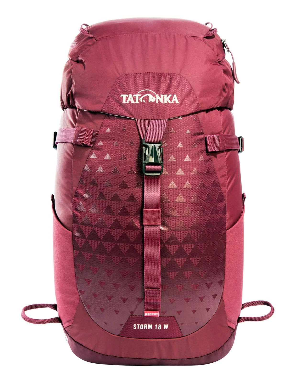 Tatonka Women's Storm 18 Recco Backpack, Bordeaux red, litres