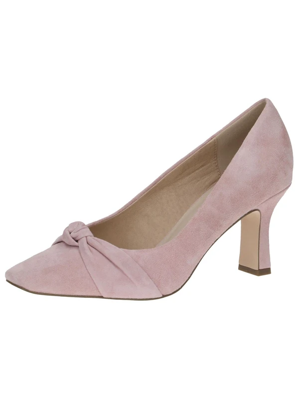 CAPRICE 9-9-22420-20 G-Width Pumps, Candy Suede, 5 UK