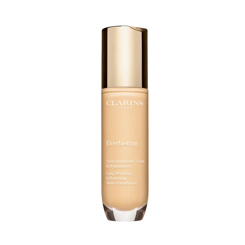 Clarins Everlasting Foundation 101W Linen - 30ml Longwear Matte
