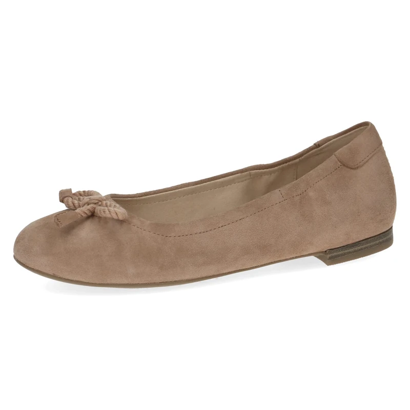 CAPRICE Women's 9-9-22112-20 Ballerina Shoes, Desert Suede, 6 UK - Image 1