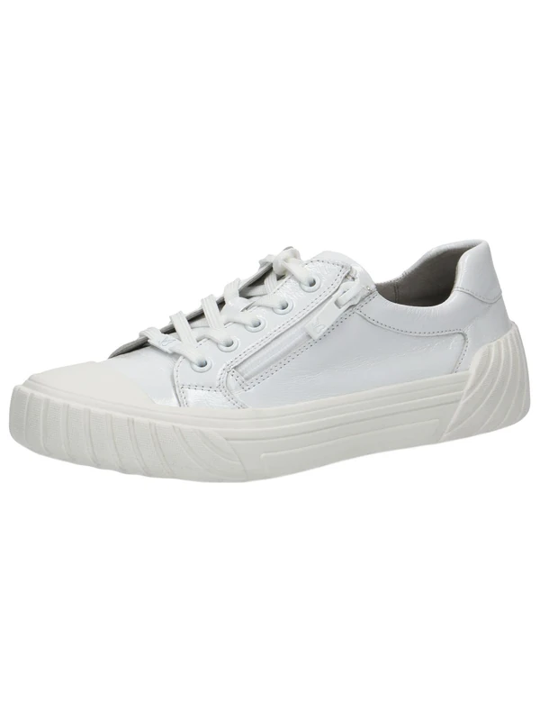 CAPRICE Women's 9-9-23737-20 Trainers, White Naplak, 7.5 UK