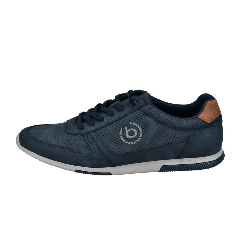 bugatti Men's Report Eco Sneaker, Dark Blue, 9 UK