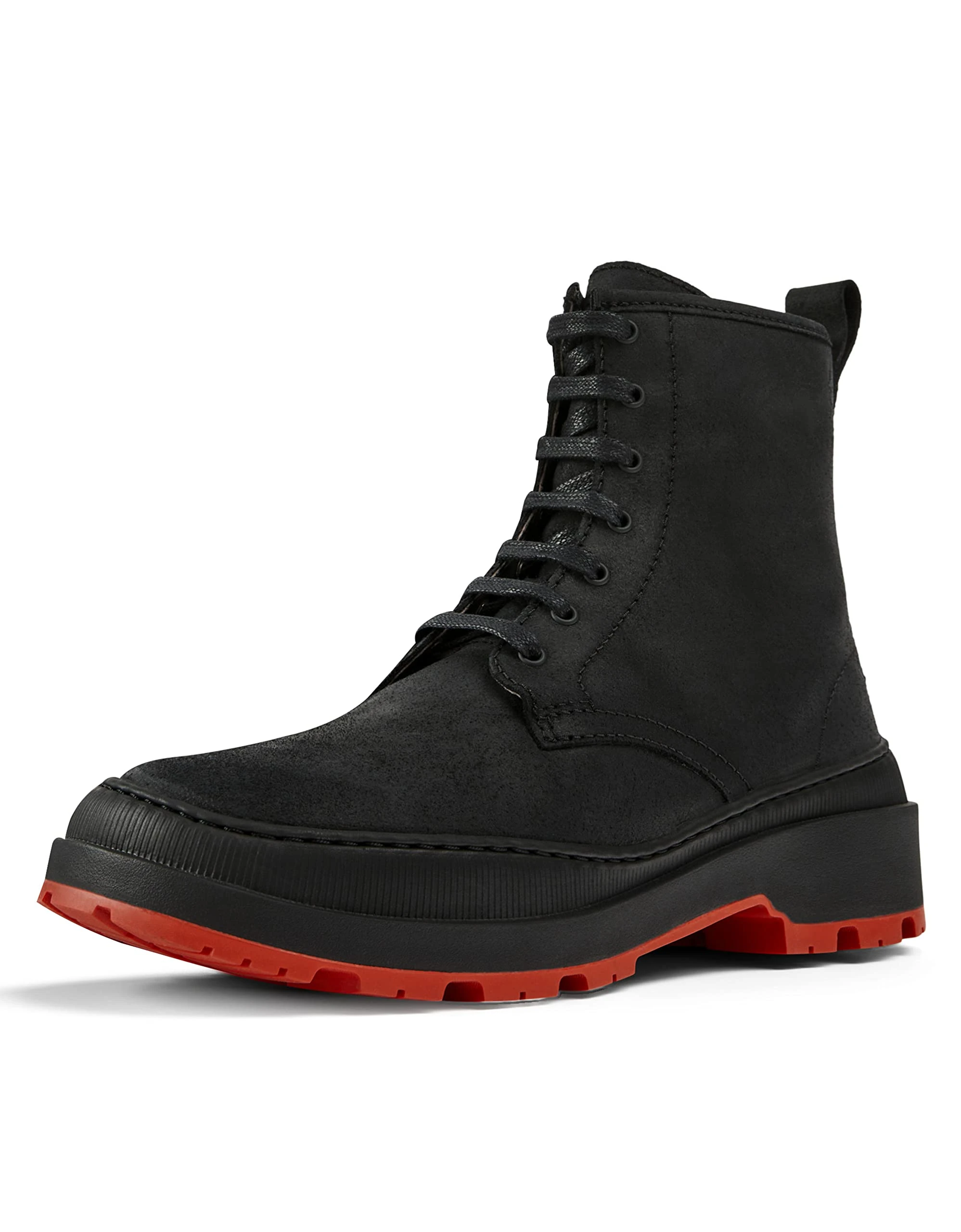 Camper Women's Brutus Trek K400671 Lace Up Bootie, Black 003, 2 UK