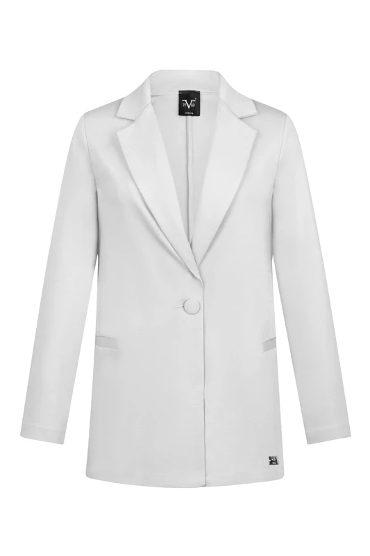 19V69 ITALIA Women's Miky White Blazer, 10