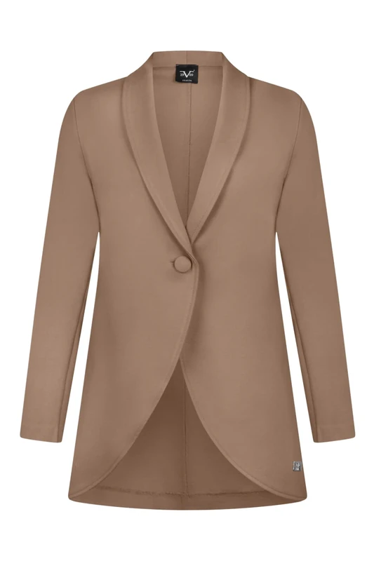 19V69 ITALIA Women's Mono Beige Blazer, M