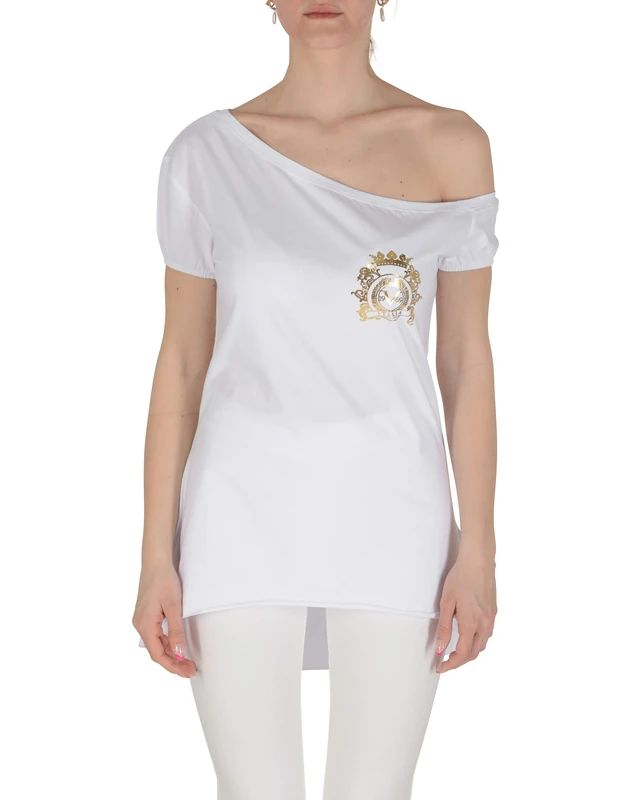 19V69 ITALIA Lac, Women's T-Shirt, White, L