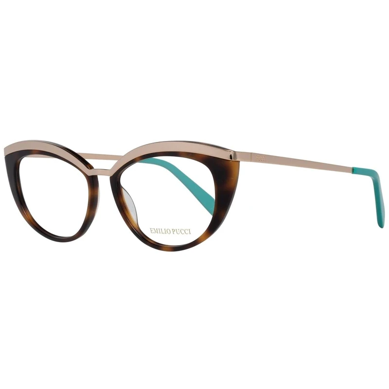 Emilio Pucci Women's Glasses Frame, Brown, Standard