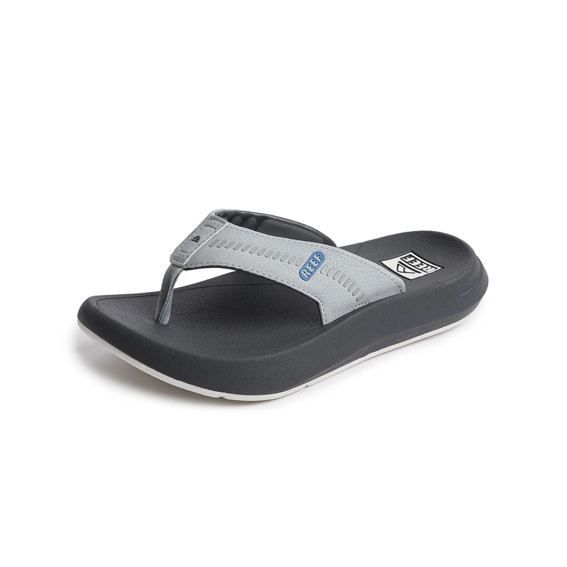 Reef MENS SANDALS, CRUISER, GREY/LIGHT GREY/BLUE, 11 UK