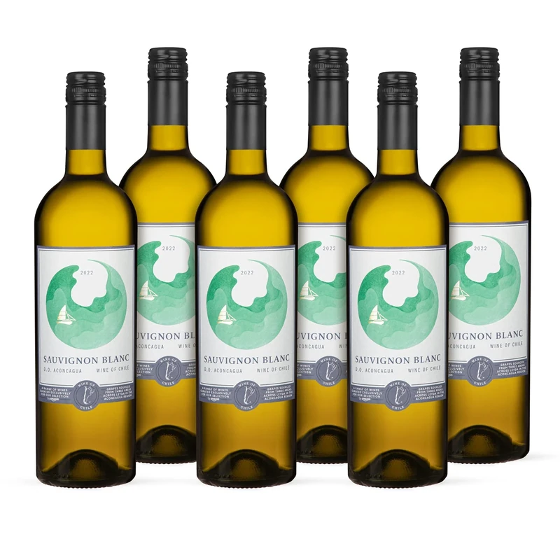 by Amazon Our Selection D.O. Aconcagua Chilean Sauvignon Blanc, White Wine, 75cl, Case of 6