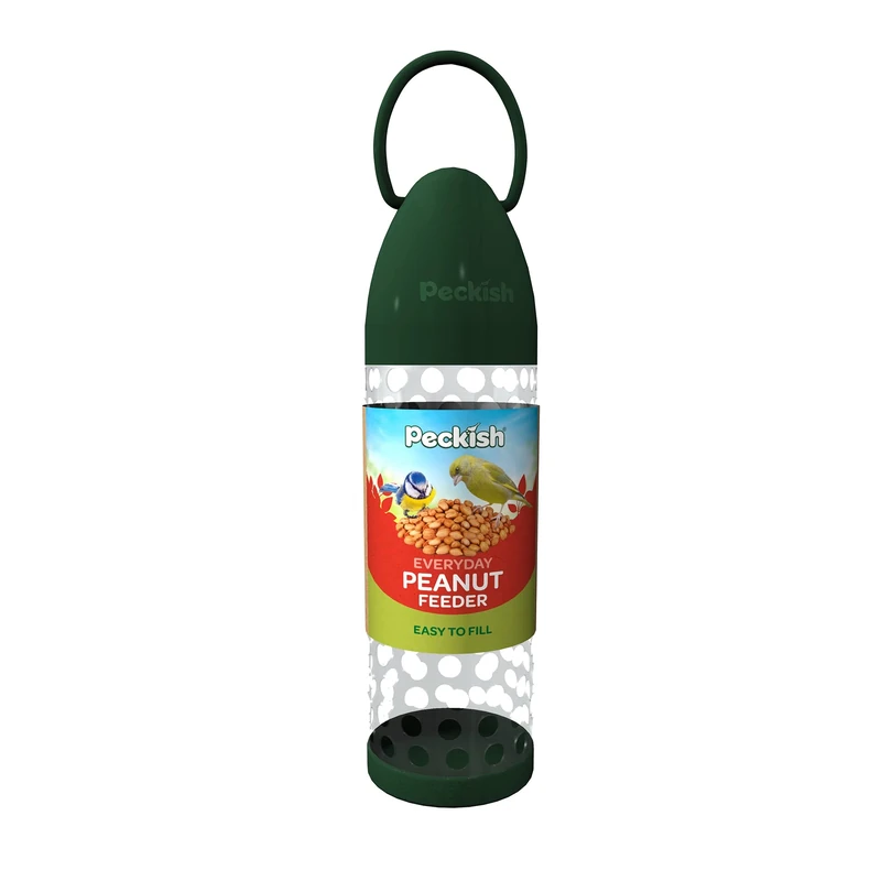 Peckish Everyday Peanut Feeder, Green
