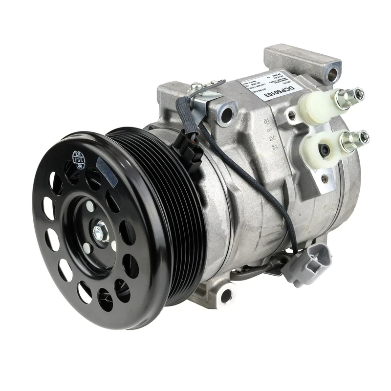 DENSO A/C Compressor DCP50103 - OE-Quality Air Conditioning Compressor Replacement - Direct Fit Easy Install - Fits Toyota