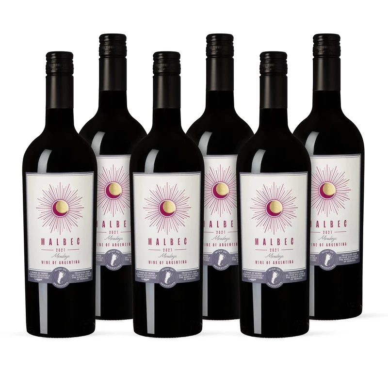 by Amazon Our Selection Mendoza Argentinian Malbec, Red Wine, 75cl, Case of 6