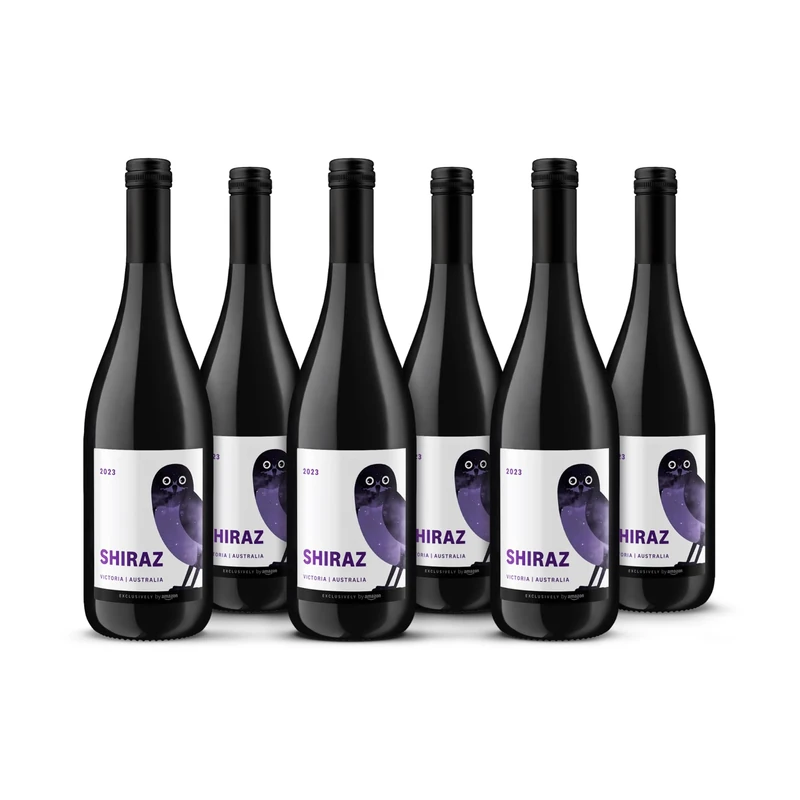 by Amazon Australian Shiraz, Red Wine, 75cl, Case of 6