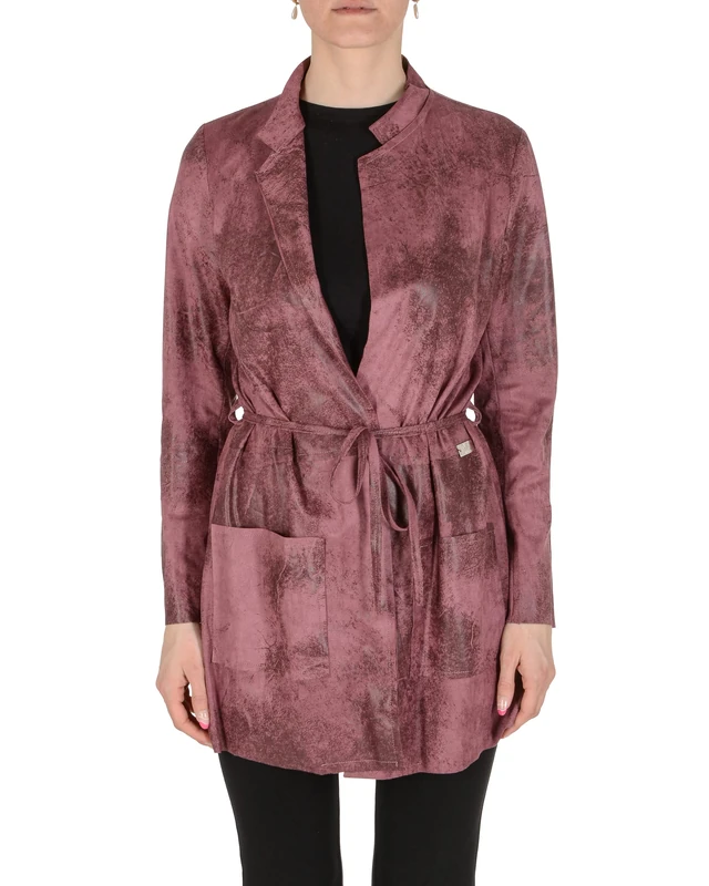 19V69 ITALIA Nadia, Women's Coat, hibiscus, L