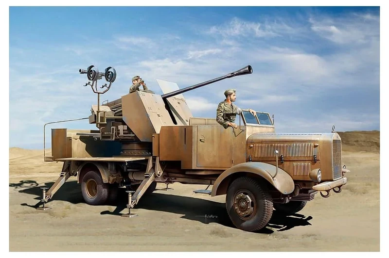 Trumpeter 1:35 - L4500A mit 5cm Flak 41 I