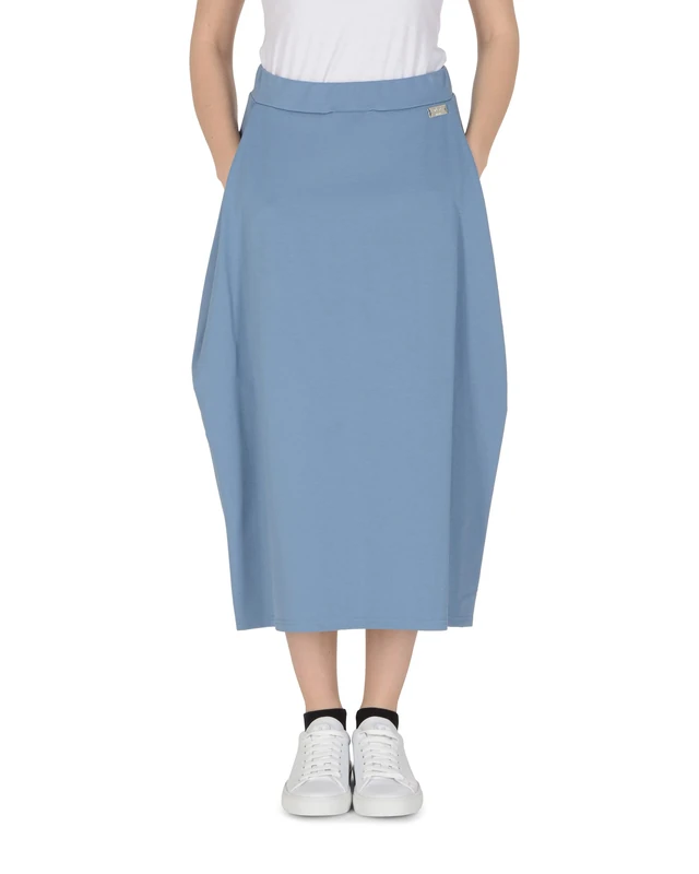 19V69 ITALIA Women's Bambi Light Blue Business Casual Skirt, M (Pack of 2)