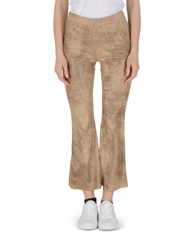 19V69 ITALIA Women's Zeplin Beige Casual Pants, XL