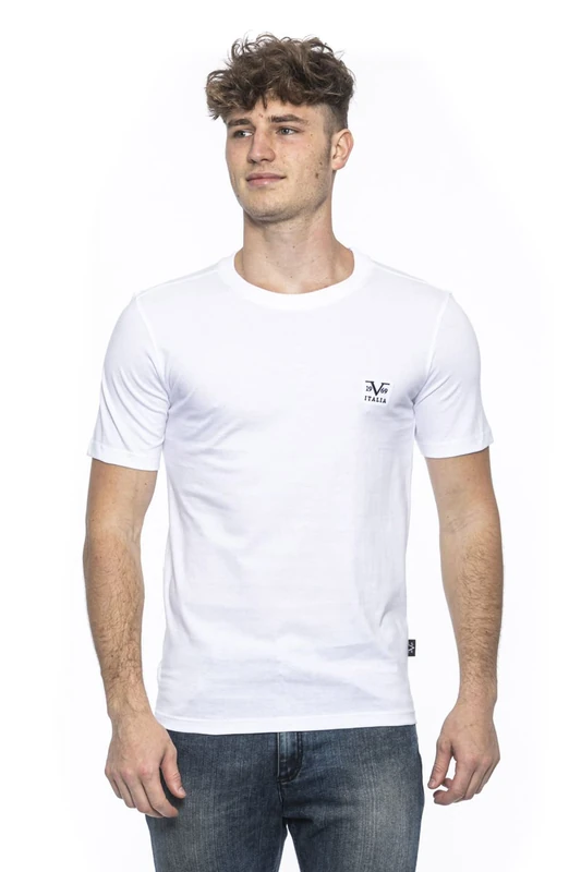 19V69 ITALIA Eric, Men's T-Shirt, White, L
