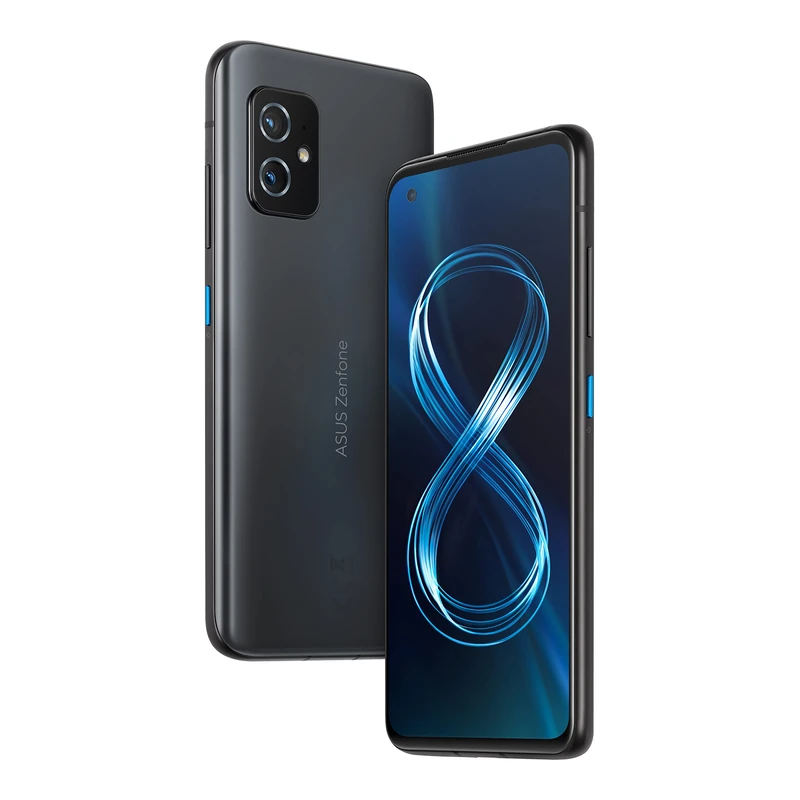 ASUS Zenfone 8 Smartphone 5.9 Inch SIM Free Android Mobile Phone Black, (UK Version) - Image 1