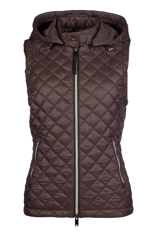Hkm Stella Vest Dark Brown XXL