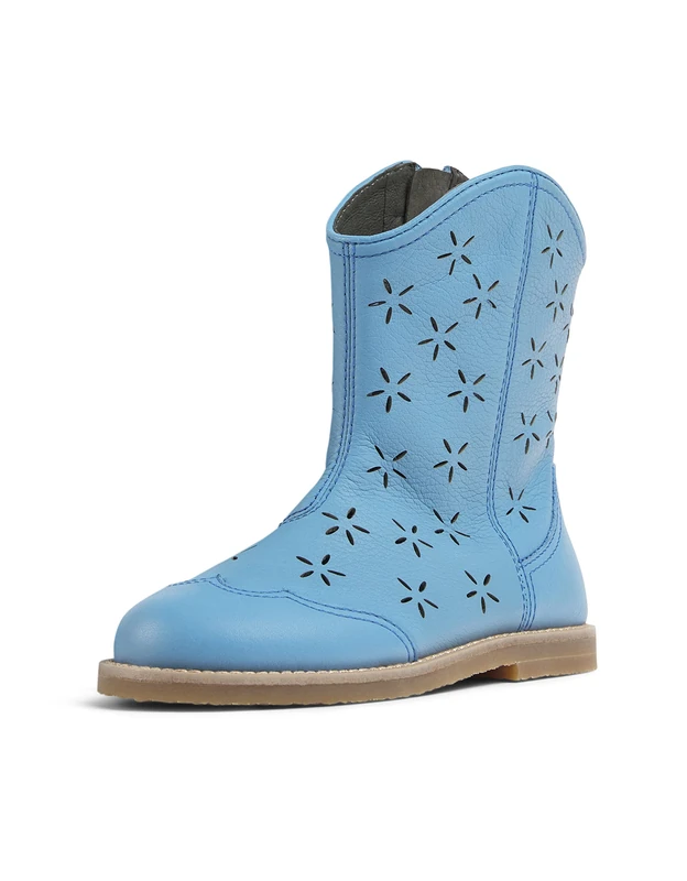 Camper Savina K900312, Medium Zip/Medium Elastic, Blue 004,