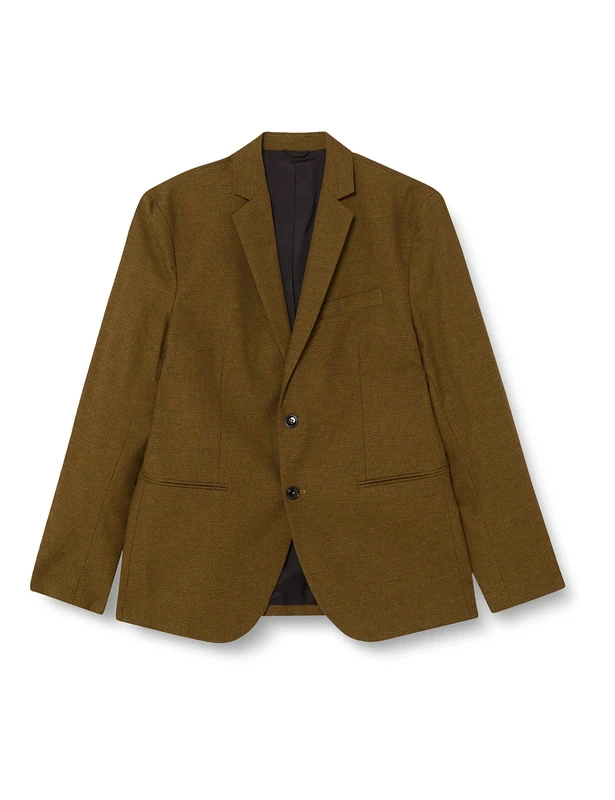 Sisley Men's 239VSW00U Jacket, Military Green 901, 36, Military Green 901, 14.5 UK