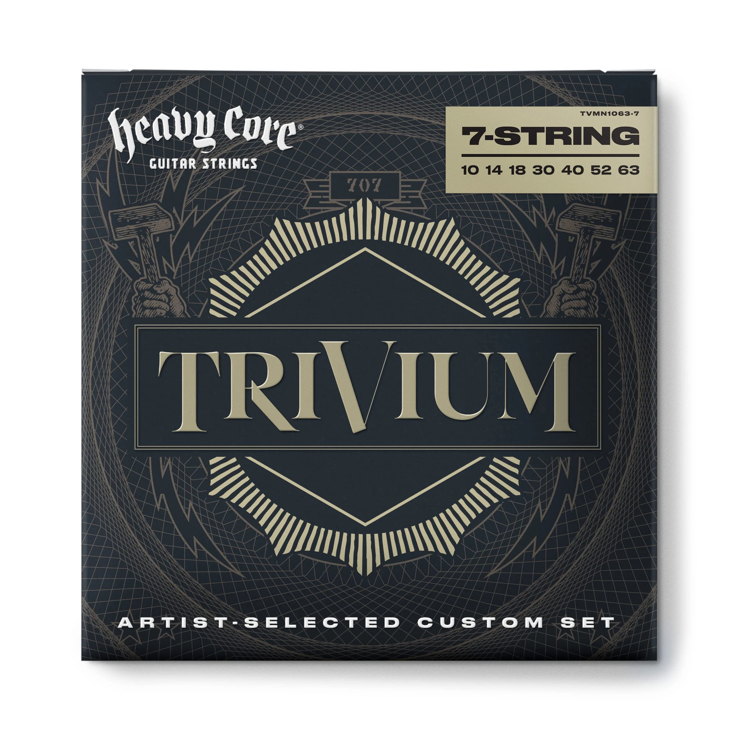 Guitar Strings Trivium Nickel 10-63 7 Cordes