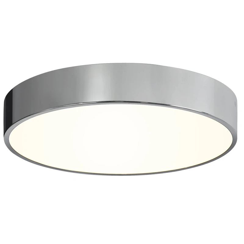 Astro Mallon LED Bathroom Ceiling Light - IP44 Rated - (Polished Chrome), LED Module, Designed in Britain - 1125014-3 Years Guarantee