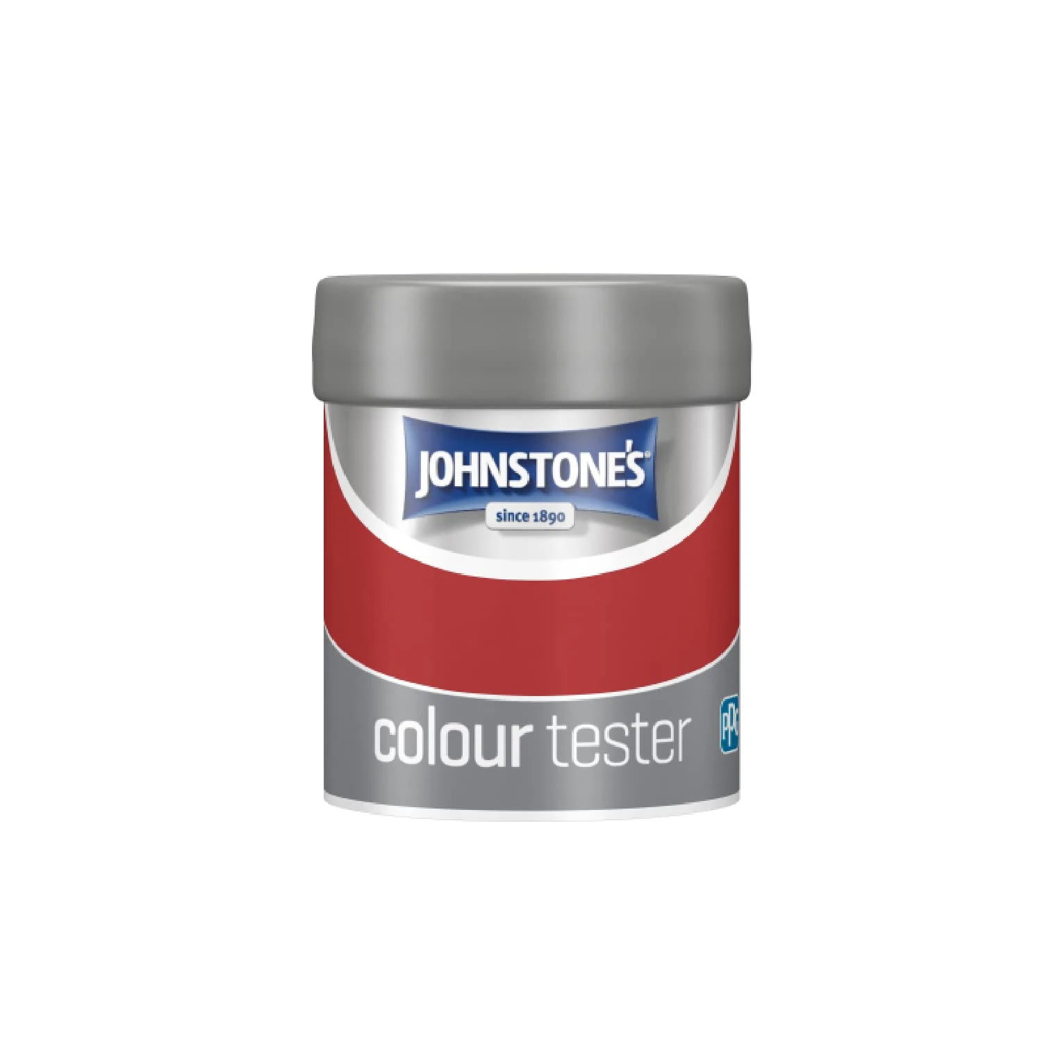 Johnstone's - Wall & Ceiling Paint Tester Pots - Signal Red Emulsion - Easy Apply, Dry 1-2 Hrs - 75ml