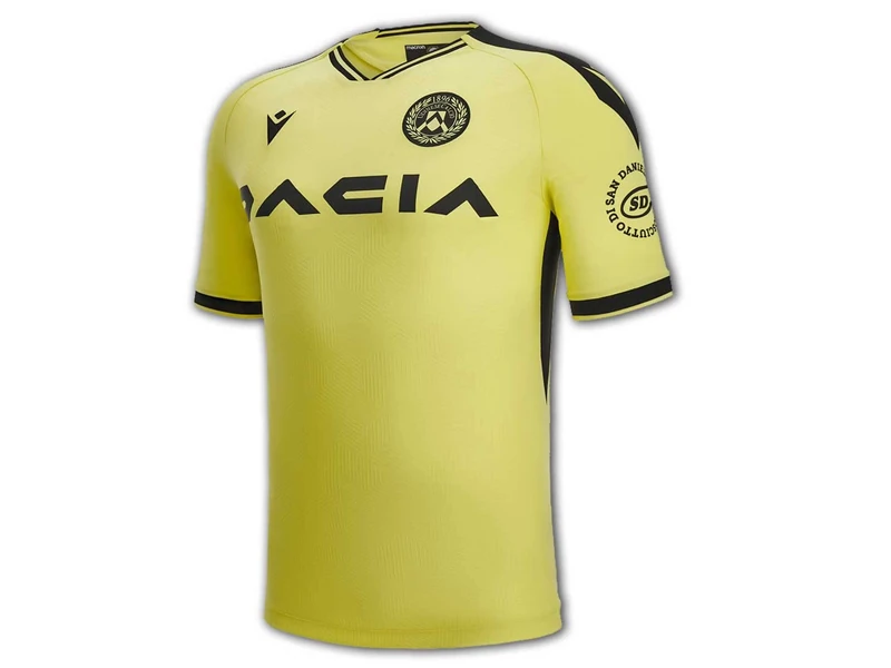 Macron Udinese Football Away Shirt 2022/23 Udinese Football Away Shirt 2022/23 Unisex - Adult White