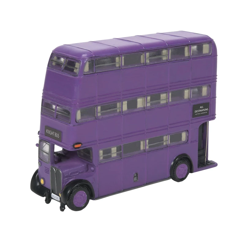 The Knight Bus - Harry Potter Village by D56, Purple, 4.25 Inch - Image 1