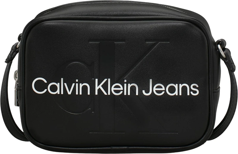 Calvin Klein Women Shoulder Bag Camera Small, Black (Black), One Size