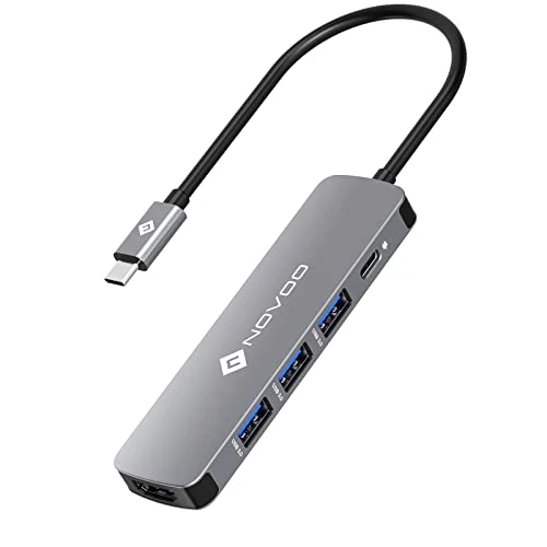 usb c hub 6 in 1 NOVOO usb c dock