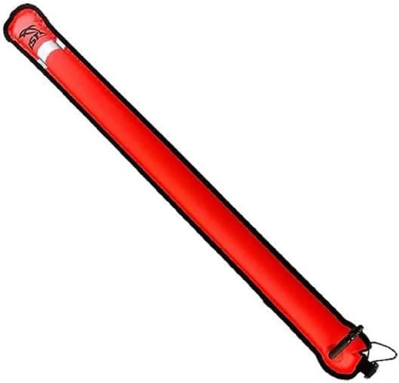 IST/Dolphin SB-8/R Boya Seguridad, Oral Inflator Y Reflectante Solas - C: Red T: 114 X 12 cm for Adults, Designed for Everyday use, 12 cm, red, Size 114