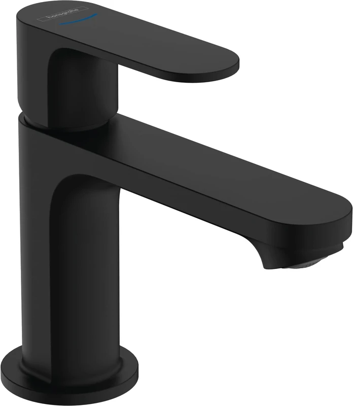 hansgrohe Rebris S Pillar Tap for Cold Water with Spout Height 80 mm Bathroom Tap Water-Saving Matt Black